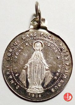 Medaglia miracolosa -M472var 1878 Medaglia miracolosa -M472var 1878