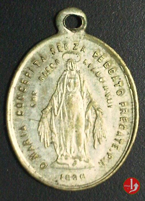 Medaglia miracolosa -M472var 1878 Medaglia miracolosa -M472var 1878