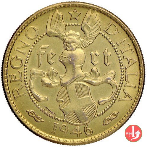 Medaglia o Progetto di monetazione 1946 1946 Medaglia o Progetto di monetazione 1946 1946