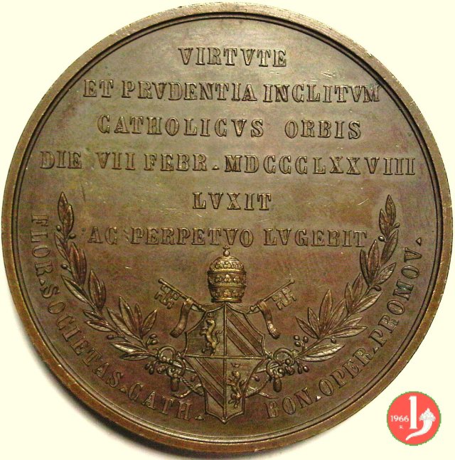 Morte di Pio IX 07-02-1878 -B3 1878 Morte di Pio IX 07-02-1878 -B3 1878