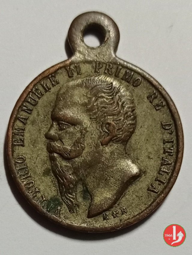 Morte di VE II - Corona Ferrea 1878 Morte di VE II - Corona Ferrea 1878