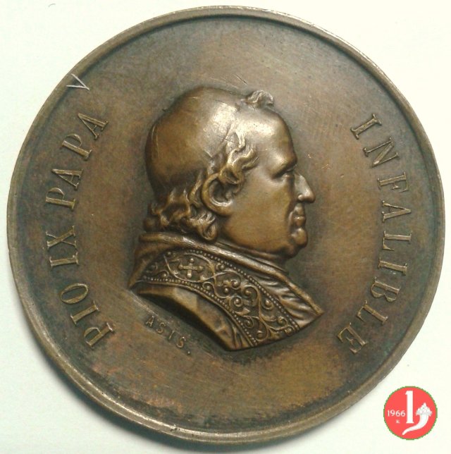 Pellegrinaggio Spagnolo - Infallibile 1876 Pellegrinaggio Spagnolo - Infallibile 1876