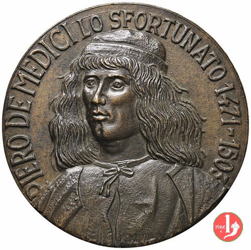 Piero de Medici Lo Sfortunato 112mm 1971 Piero de Medici Lo Sfortunato 112mm 1971