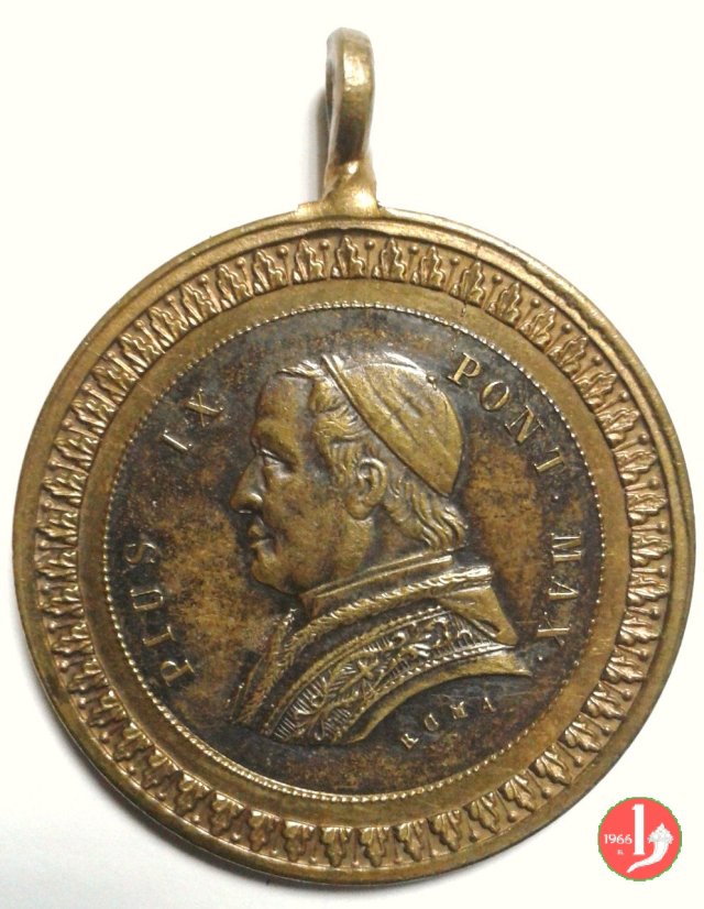 Pio IX-Leone XIII -Bmanca 1878 Pio IX-Leone XIII -Bmanca 1878