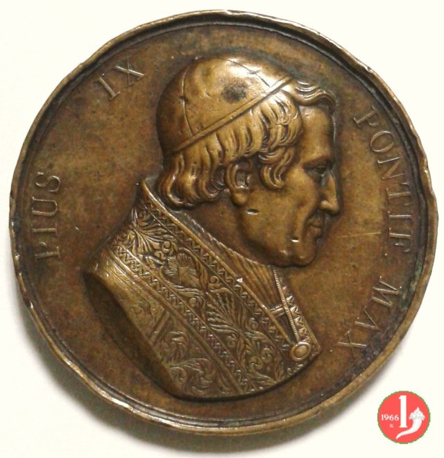 Pio IX e Carlo Alberto -B23 1846 Pio IX e Carlo Alberto -B23 1846