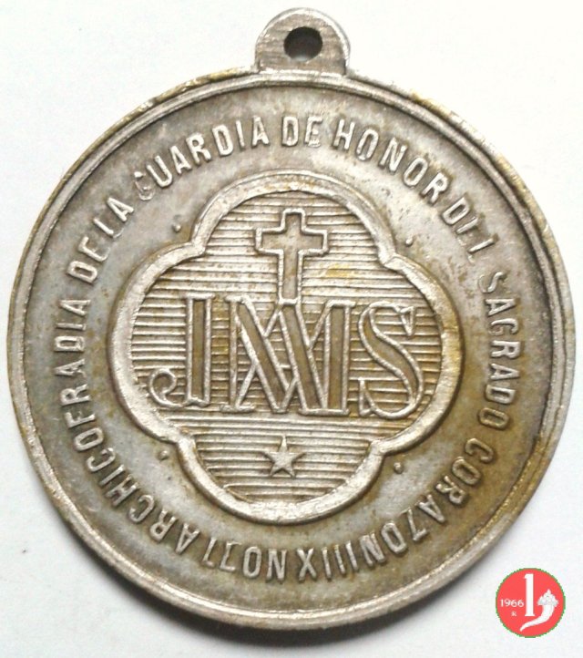 Premio Guardia de Honor S. Corazon -Mo458var 1878 Premio Guardia de Honor S. Corazon -Mo458var 1878
