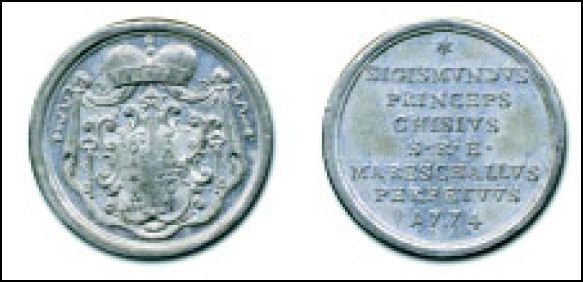 Principe Chigi Maresciallo P. -Bo77 1774 (Roma) Principe Chigi Maresciallo P. -Bo77 1774 (Roma)