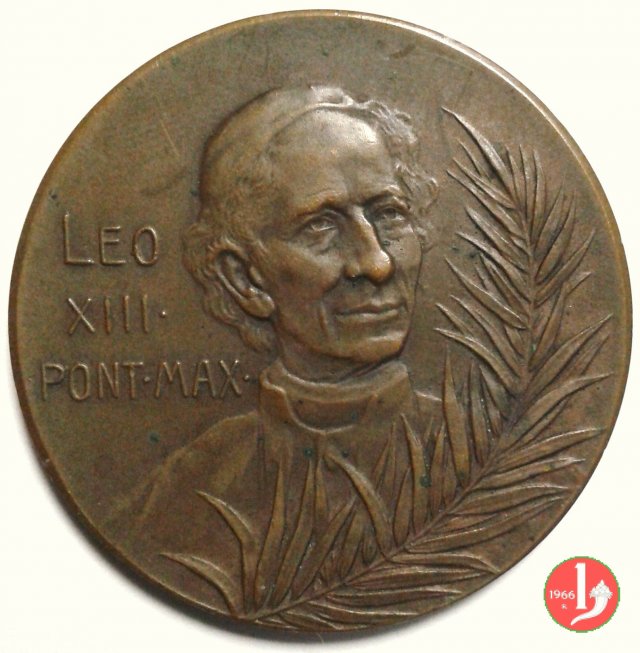 8- Ricordo del Pontificato 34mm -Mo409 1903 8- Ricordo del Pontificato 34mm -Mo409 1903