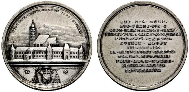 Ripristino Arcivescovato di Zagabria -B17 1853 Ripristino Arcivescovato di Zagabria -B17 1853
