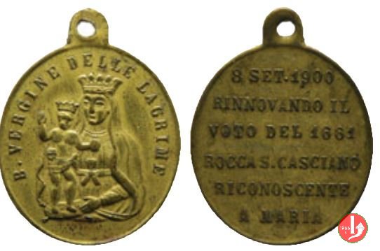 Rocca S. Casciano - B. V. delle Lacrime 08-09-1900 1900 Rocca S. Casciano - B. V. delle Lacrime 08-09-1900 1900