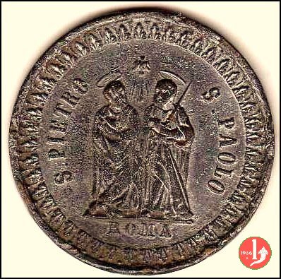 SS. Pietro e Paolo Apostoli 32mm -Mo506 1878 SS. Pietro e Paolo Apostoli 32mm -Mo506 1878