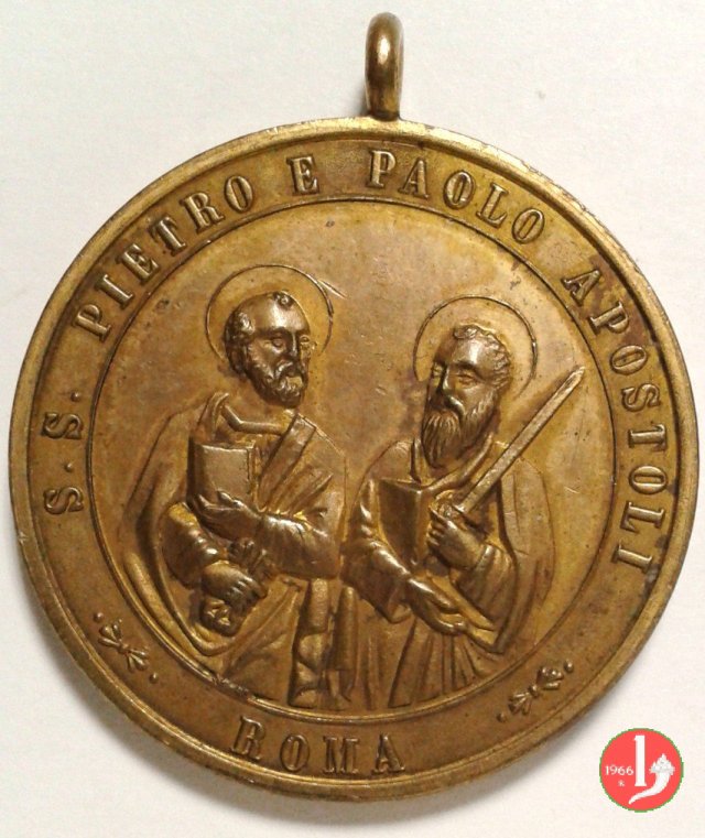 SS. Pietro e Paolo Apostoli 38mm -Mo504 1878 SS. Pietro e Paolo Apostoli 38mm -Mo504 1878