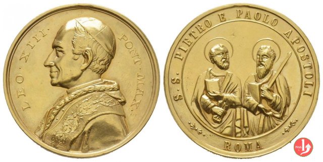 SS. Pietro e Paolo Apostoli 38mm -Mo504 1878 SS. Pietro e Paolo Apostoli 38mm -Mo504 1878