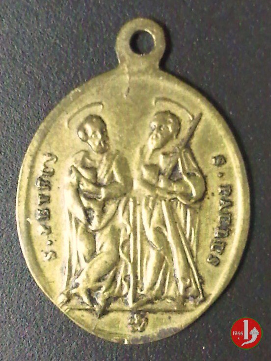 SS. Pietro e Paolo 20x25mm -Mo512 1878 SS. Pietro e Paolo 20x25mm -Mo512 1878