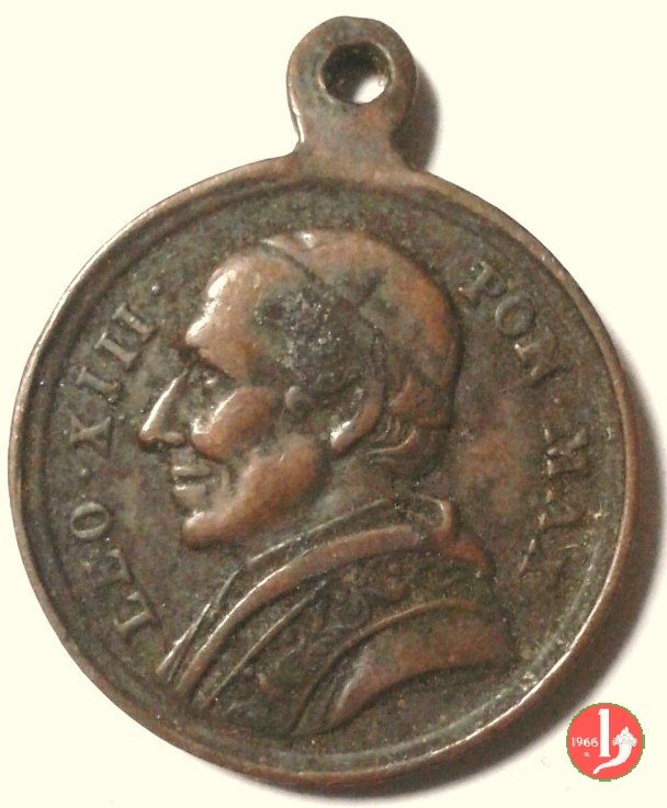 Sacro Cuore di Gesú 21mm 1878 Sacro Cuore di Gesú 21mm 1878