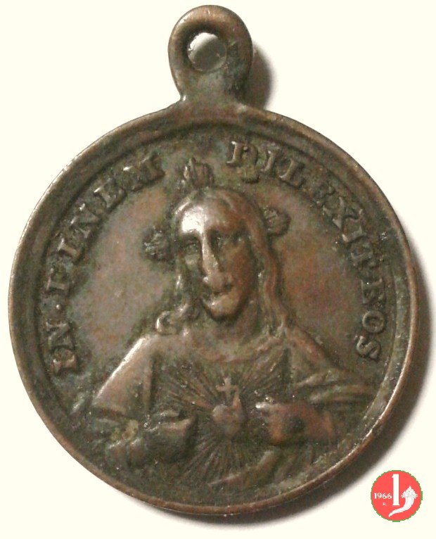 Sacro Cuore di Gesú 21mm 1878 Sacro Cuore di Gesú 21mm 1878