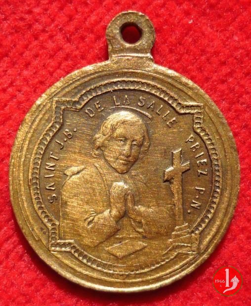 San G. B. de la Salle 25mm 1878 San G. B. de la Salle 25mm 1878