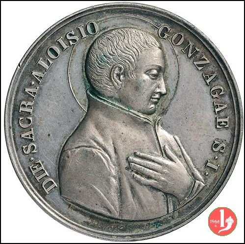 10- San Luigi Gonzaga -Mo267 1896 10- San Luigi Gonzaga -Mo267 1896