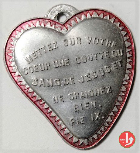 Sang de Jesus sur Votre Coeur 1870 Sang de Jesus sur Votre Coeur 1870