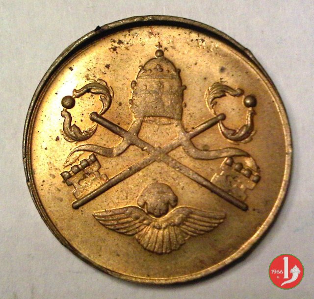 Triregno e chiavi - Francia 1846 Triregno e chiavi - Francia 1846