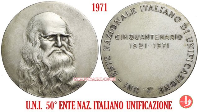UNI - Ente Italiano Unificazione 1971 1971