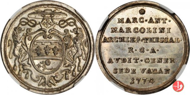 Uditore Generale Mons. Marcolini -Bo76 1774 (Roma) Uditore Generale Mons. Marcolini -Bo76 1774 (Roma)