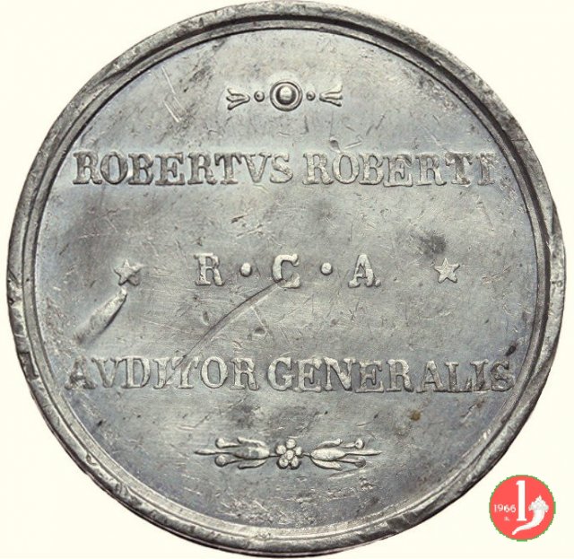 Uditore Generale R. C. A. Mons. Roberti -Bo104 1846 (Roma) Uditore Generale R. C. A. Mons. Roberti -Bo104 1846 (Roma)