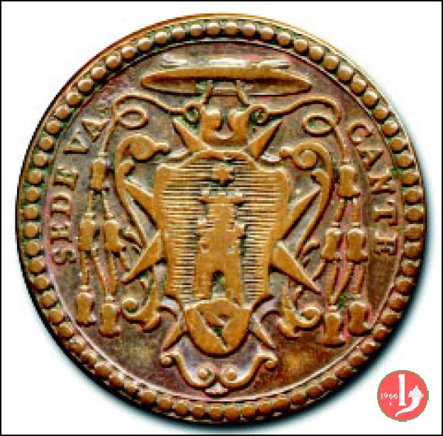 Vice Camerlengo Mons. Potenziani -Bo74 1774 (Roma) Vice Camerlengo Mons. Potenziani -Bo74 1774 (Roma)