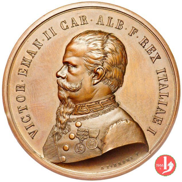 Vittorio Emanuele II 1820-1878 -UdS90 1865 Vittorio Emanuele II 1820-1878 -UdS90 1865