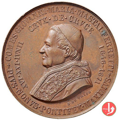 XXV anno di Pontificato In Jvbilaeo -B8 1871 XXV anno di Pontificato In Jvbilaeo -B8 1871