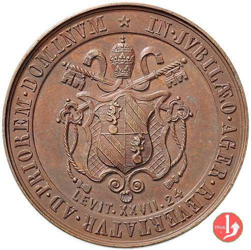 XXV anno di Pontificato In Jvbilaeo -B8 1871 XXV anno di Pontificato In Jvbilaeo -B8 1871