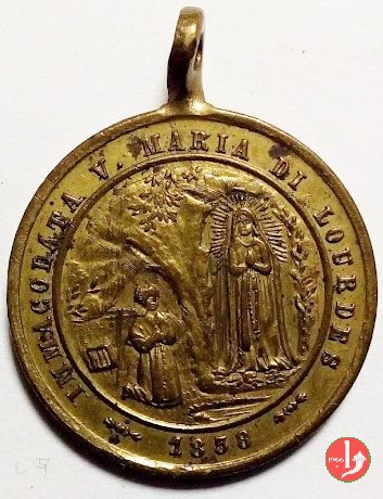 di devozione N.S. di Luordes 1868 di devozione N.S. di Luordes 1868