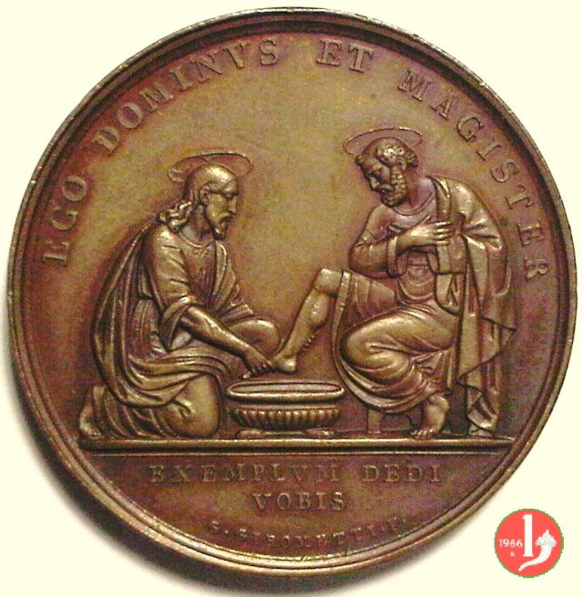 lavanda dei piedi - A . XVIII -B16 1864 lavanda dei piedi - A . XVIII -B16 1864