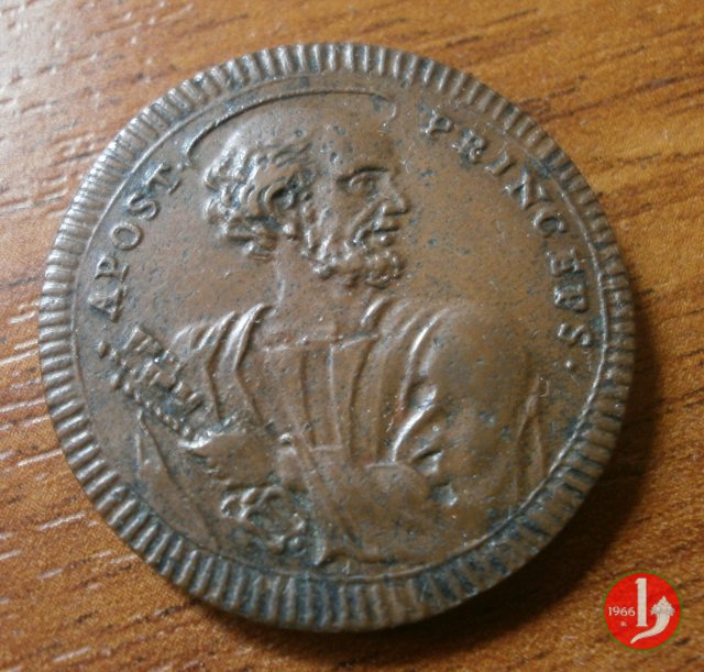 sampietrino (testa a destra) 1796 (Roma) sampietrino (testa a destra) 1796 (Roma)