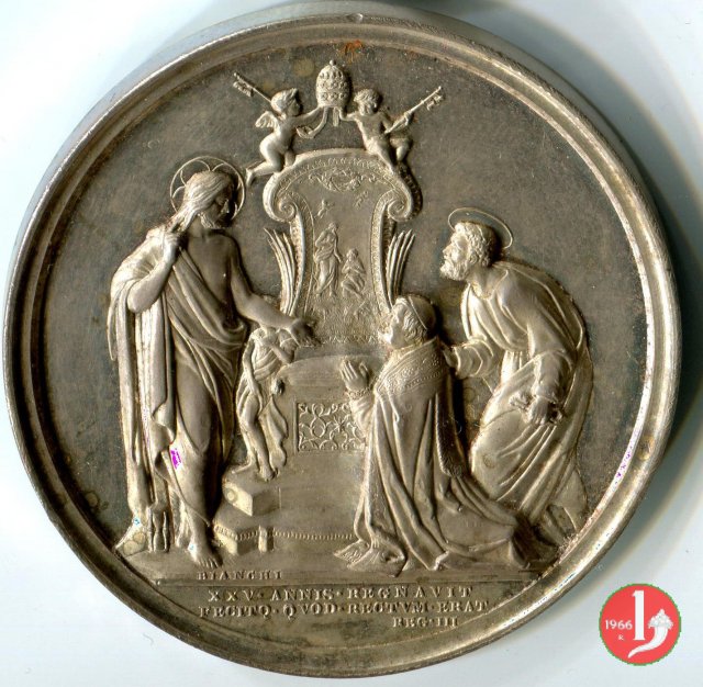 A. XXVI - XXV Ann. Elezione al pontificato 1871 (Roma) A. XXVI - XXV Ann. Elezione al pontificato 1871 (Roma)