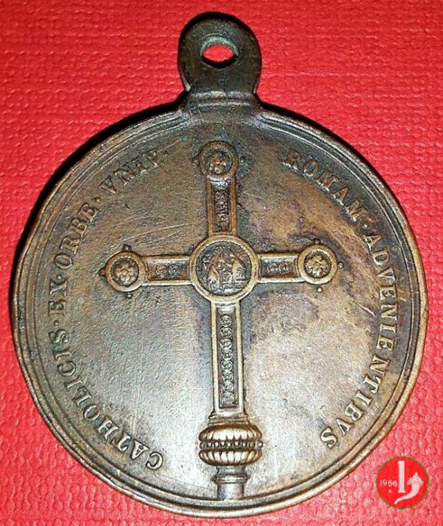 Giubileo Episcopale Croce trilobata -B11 1877 Giubileo Episcopale Croce trilobata -B11 1877