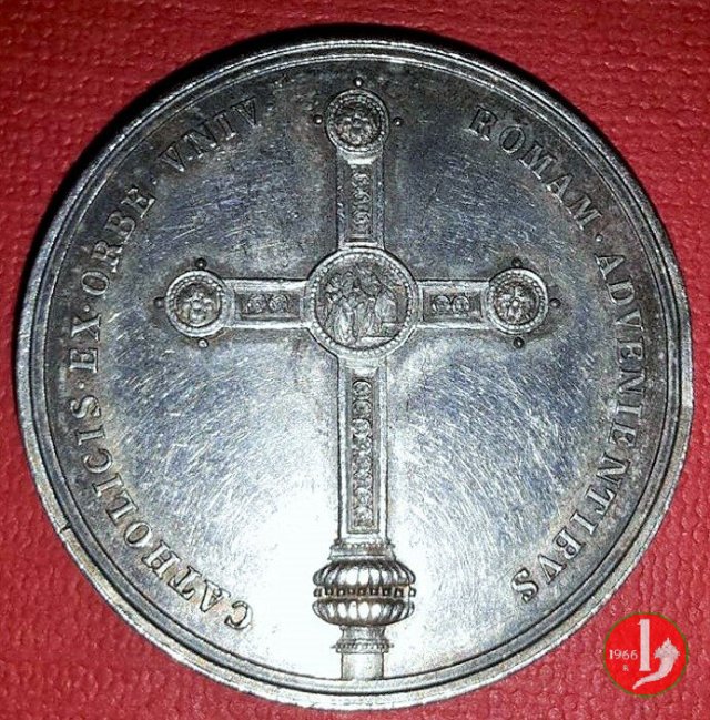 Giubileo Episcopale Croce trilobata -B11 1877 Giubileo Episcopale Croce trilobata -B11 1877