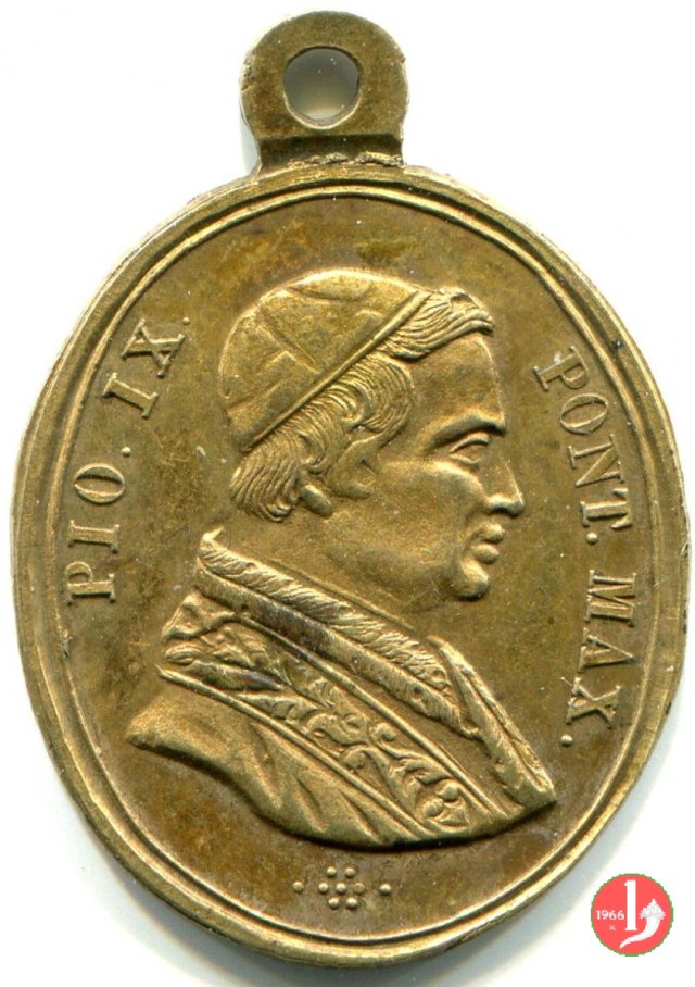 Stemma papale -B127 1846 Stemma papale -B127 1846