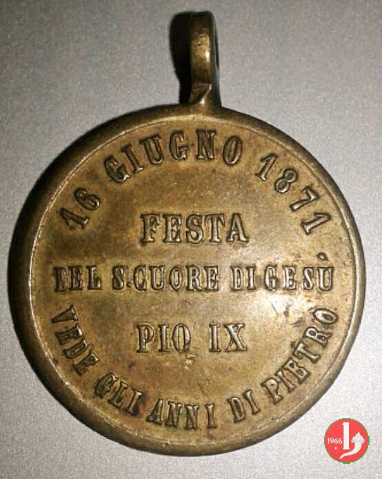 XXV anno di Pontificato Ecco quel cuore -B3 1871 XXV anno di Pontificato Ecco quel cuore -B3 1871