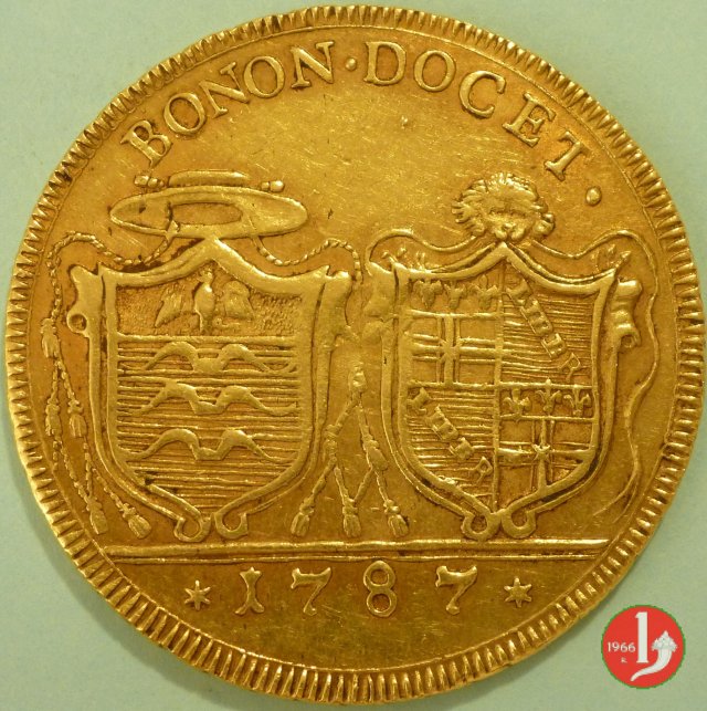 4 doppie romane 1787 (Bologna) 4 doppie romane 1787 (Bologna)