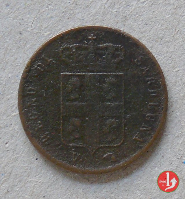 1 centesimo 1842 (Torino)