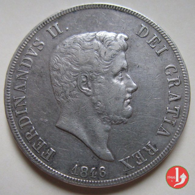 Piastra da 120 Grana 1846 (Napoli) Piastra da 120 Grana 1846 (Napoli)