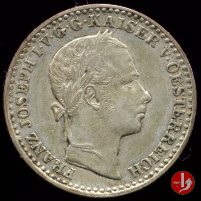 10 Kreuzer o 10 Carantani 1860 (Venezia)