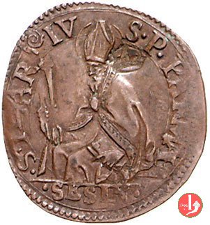 1 sesino con San Ilario 1624-1636 (Parma) 1 sesino con San Ilario 1624-1636 (Parma)