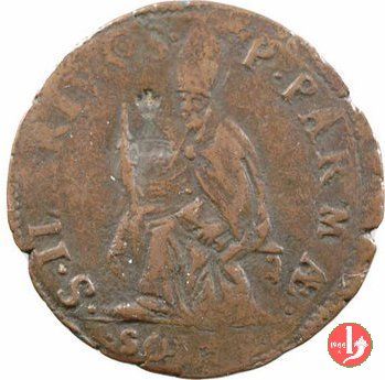 1 soldo con San Ilario 1624-1636 (Parma)
