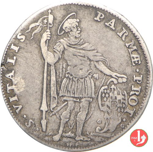 1 testone 1696 (Parma) 1 testone 1696 (Parma)