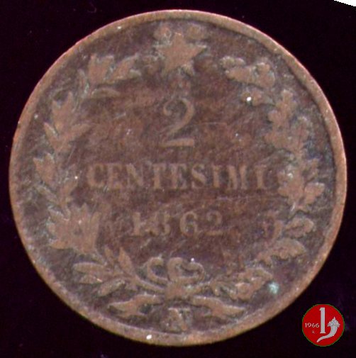 2 centesimi 1862 (Napoli)