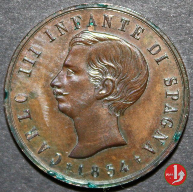 3 centesimi 1854 (Parma) 3 centesimi 1854 (Parma)