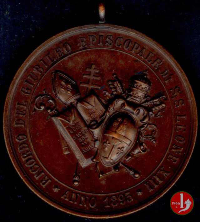 16- Ricordo del Giubileo Episcopale-Stemmi 39mm 1893 16- Ricordo del Giubileo Episcopale-Stemmi 39mm 1893