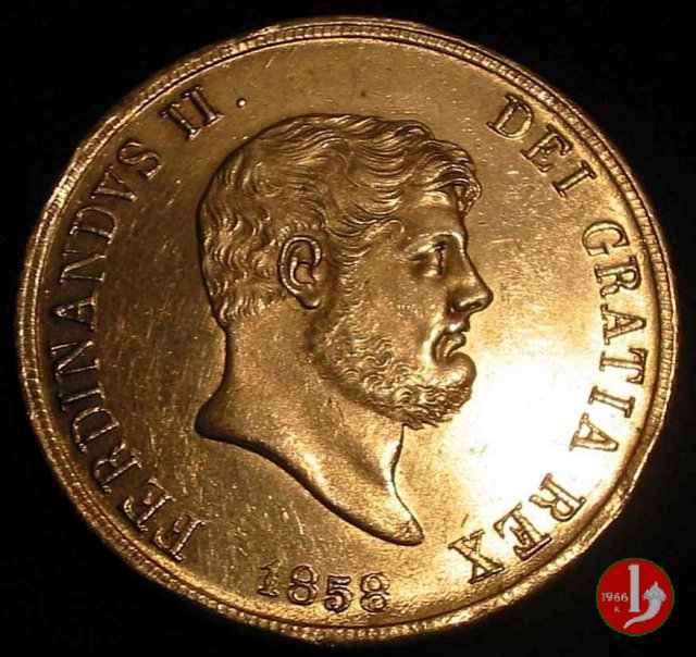 Piastra da 120 Grana 1858 (Napoli) Piastra da 120 Grana 1858 (Napoli)